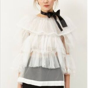 Storets coa can can lace blouse